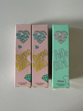 KimChi Chic Diamond Sharts & Pot De Creme Liquid Glitter Eyeshadows